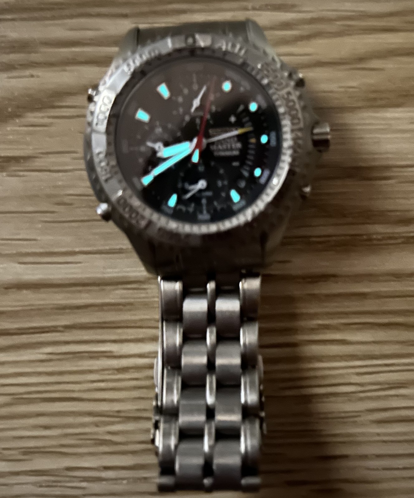 [Exc+5] SEIKO Landmaster Summitter SBCN003 7K32-0A10 Titan 44mm Quartz Men Watch