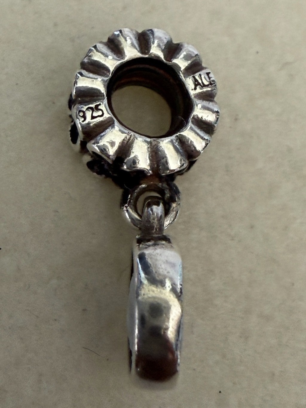 PANDORA CAPRICORN CAMEO AGATE DANGLE CHARM 790500CAM