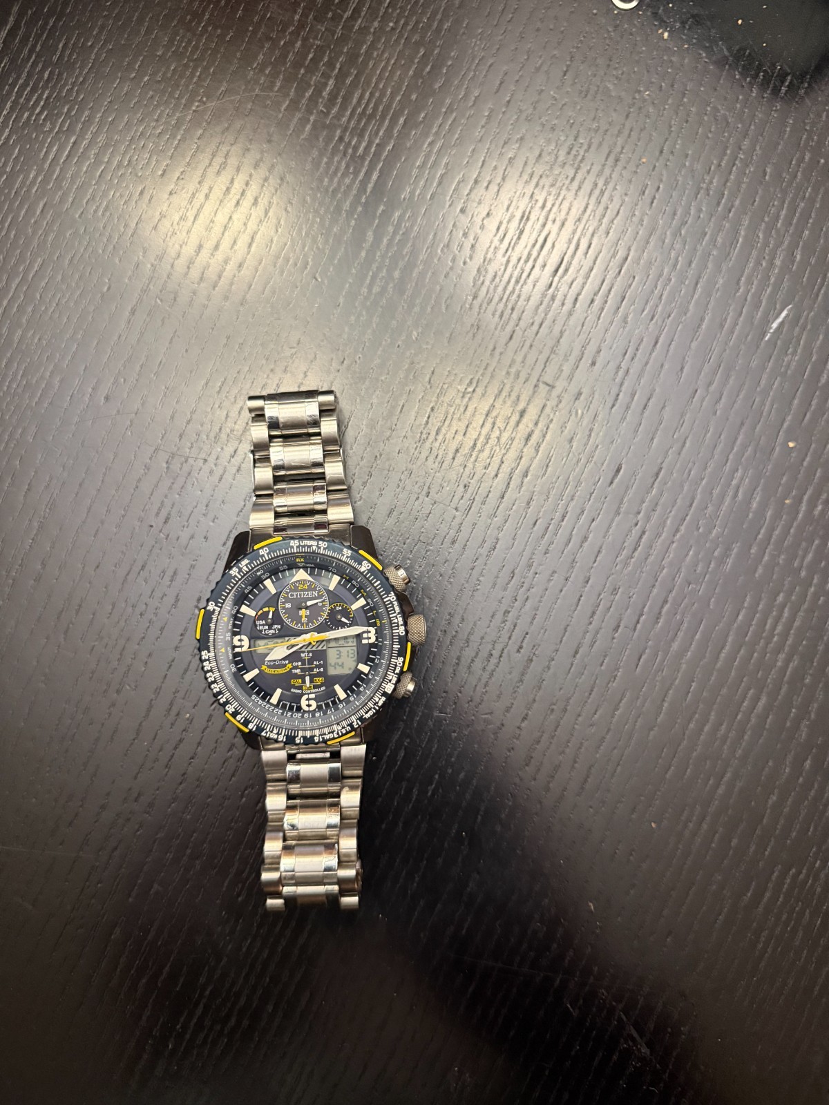 FLAWLESS Citizen Blue Angel Promaster Eco-Drive Stainless Steel
