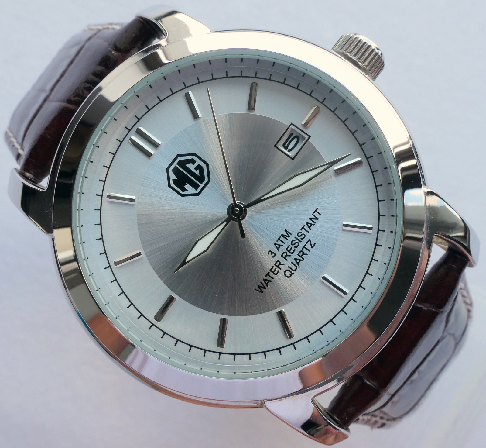 MG Morris Garages BMC MGA MGB Classic Aviator Driver Sport Car Accessory Watch