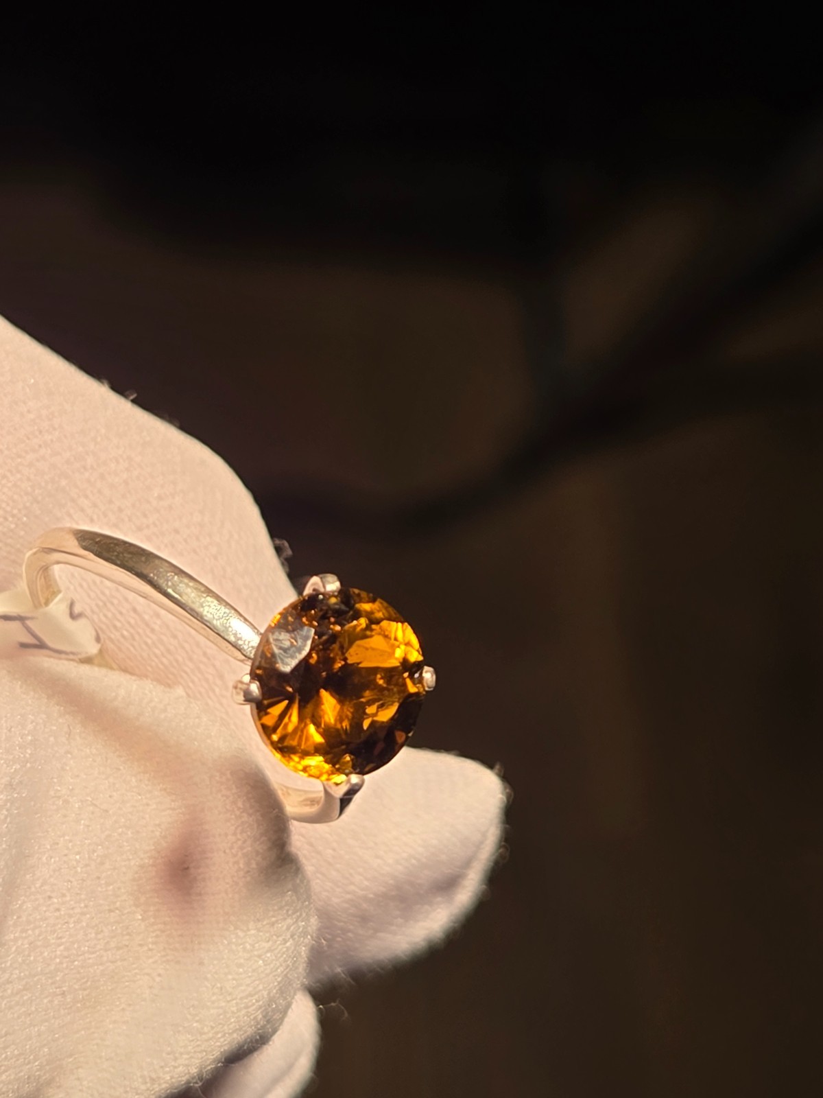 EXCELLENT ORANGE YELLOW TOURMALINE! RICH VIVID COLOR/TONES/CLARITY! 2.10CT!!!