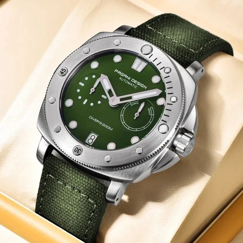 PAGANI DESIGN PD-1767 Mechanical Luxury Automatic Stainless-Steel Watch for Men