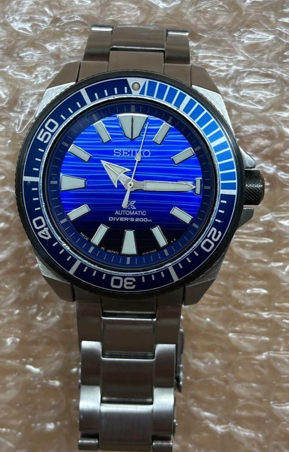 Seiko Prospex Samurai SBDY019 Diver Special Edition 200M 4R35 Auto Japan USED