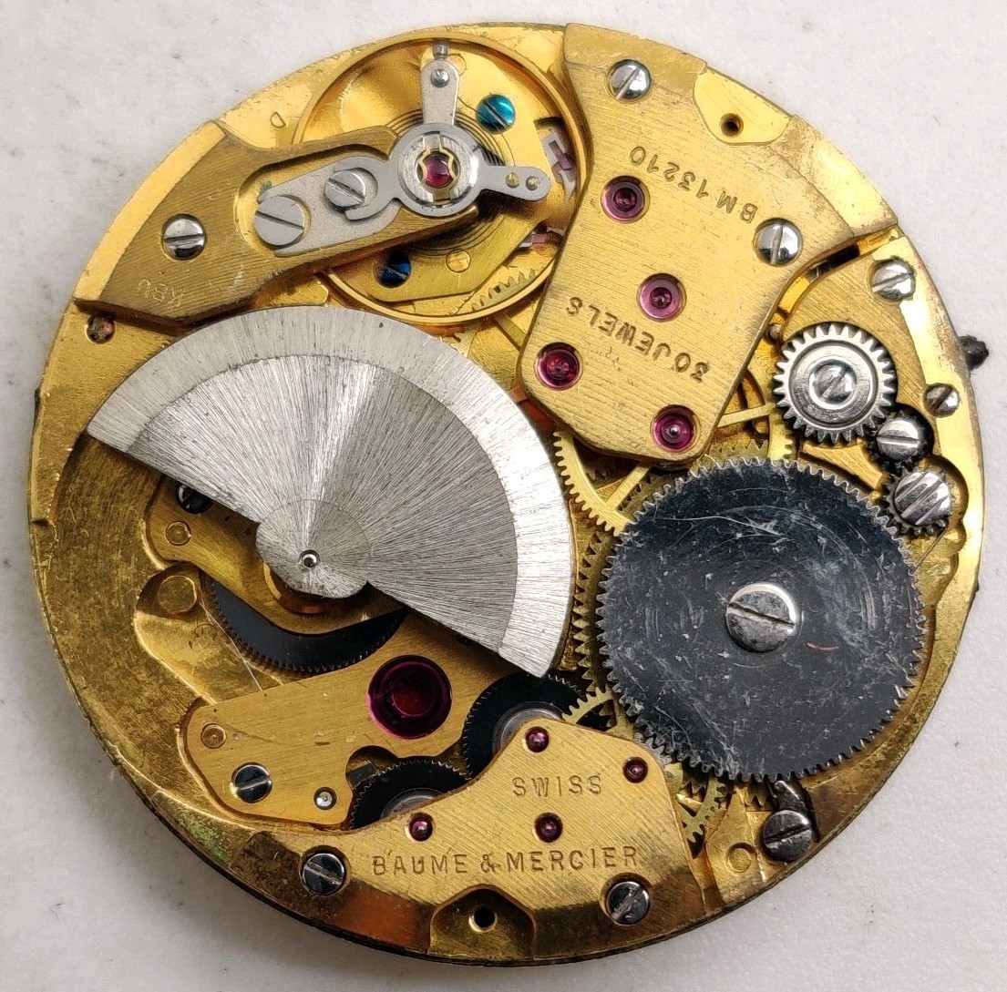 Baume Mercier BM 13210 High Grade Micro Rotor Automatic watch movement Running