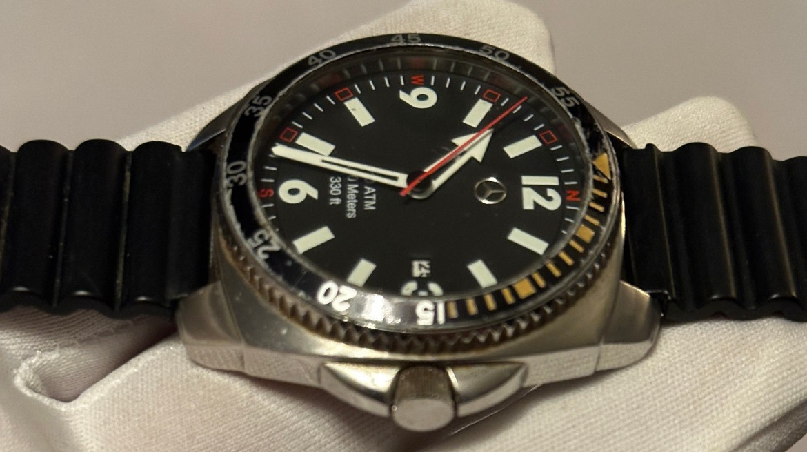 Mercedes-Benz Motorsport Racing AMG DTM Pilot Sport Car Divers Watch New Battery
