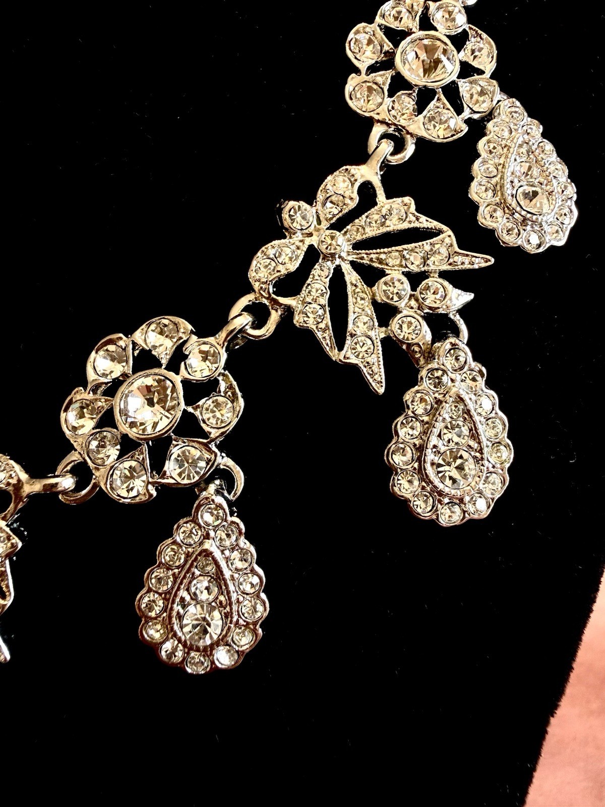 KJL Let Them Eat Cake Full Necklace Marie Antoinette Liz Taylor Kenneth Jay Lane