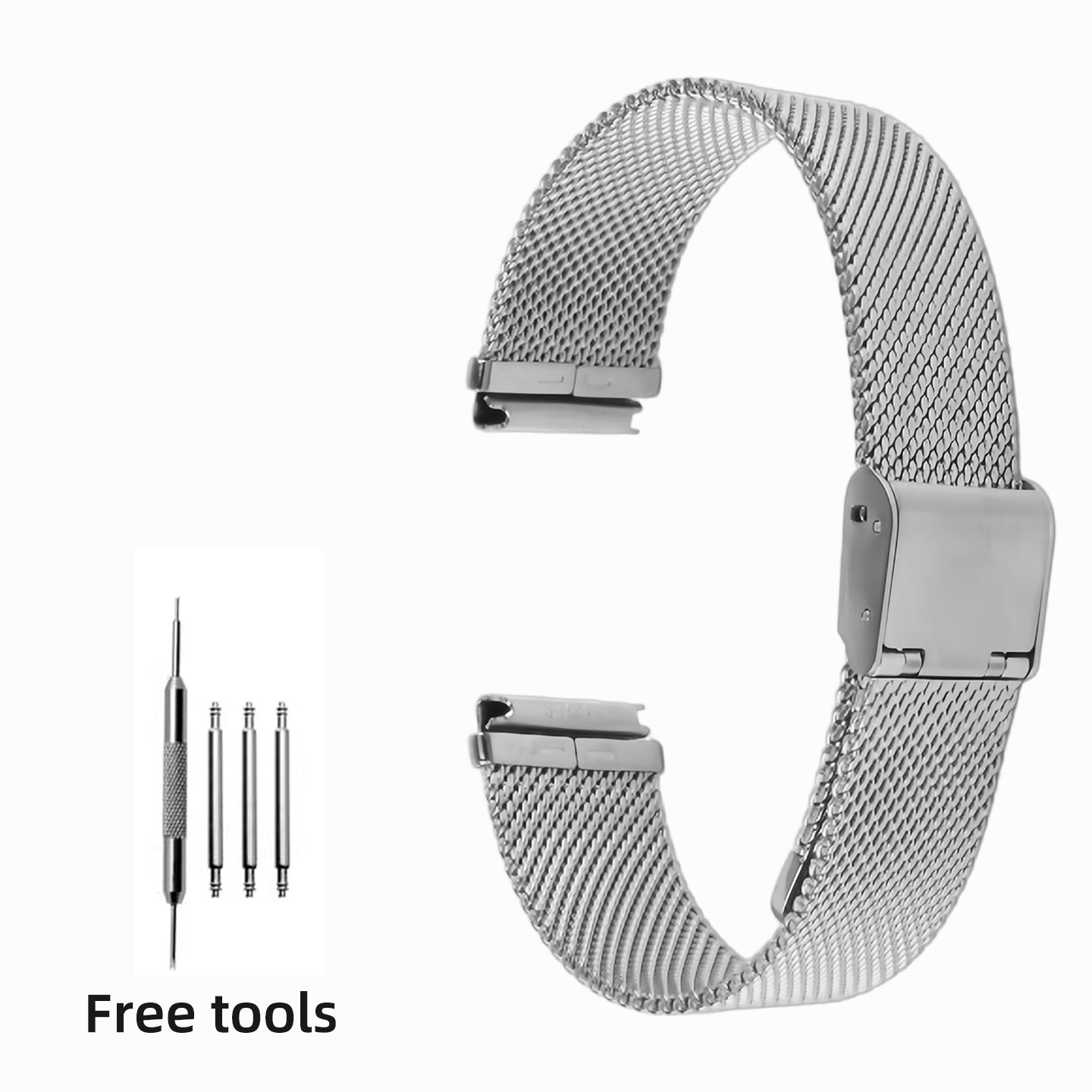 For Casio A158 A159 Modified Stainless Steel Watch Case F91 Metal Case Strap