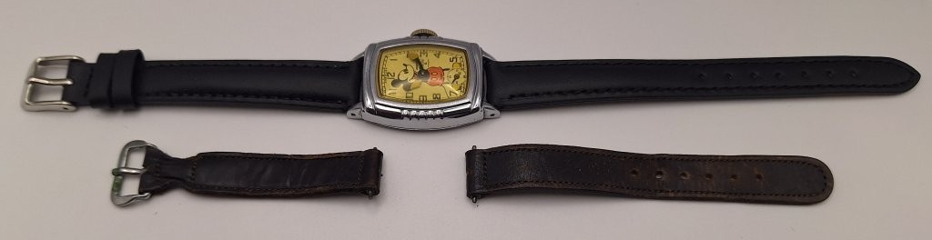 1930’s Ingersoll Mickey Mouse Deluxe Watch Serviced and Wearable BEAUTY 1937