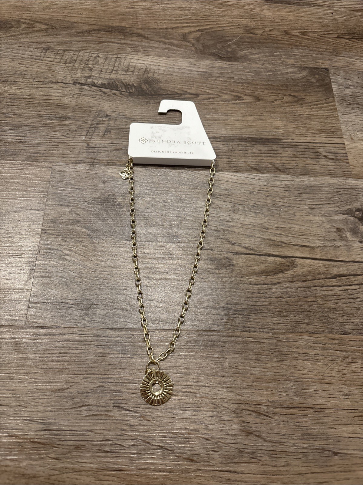 Kendra Scott necklace 14 K gold over brass