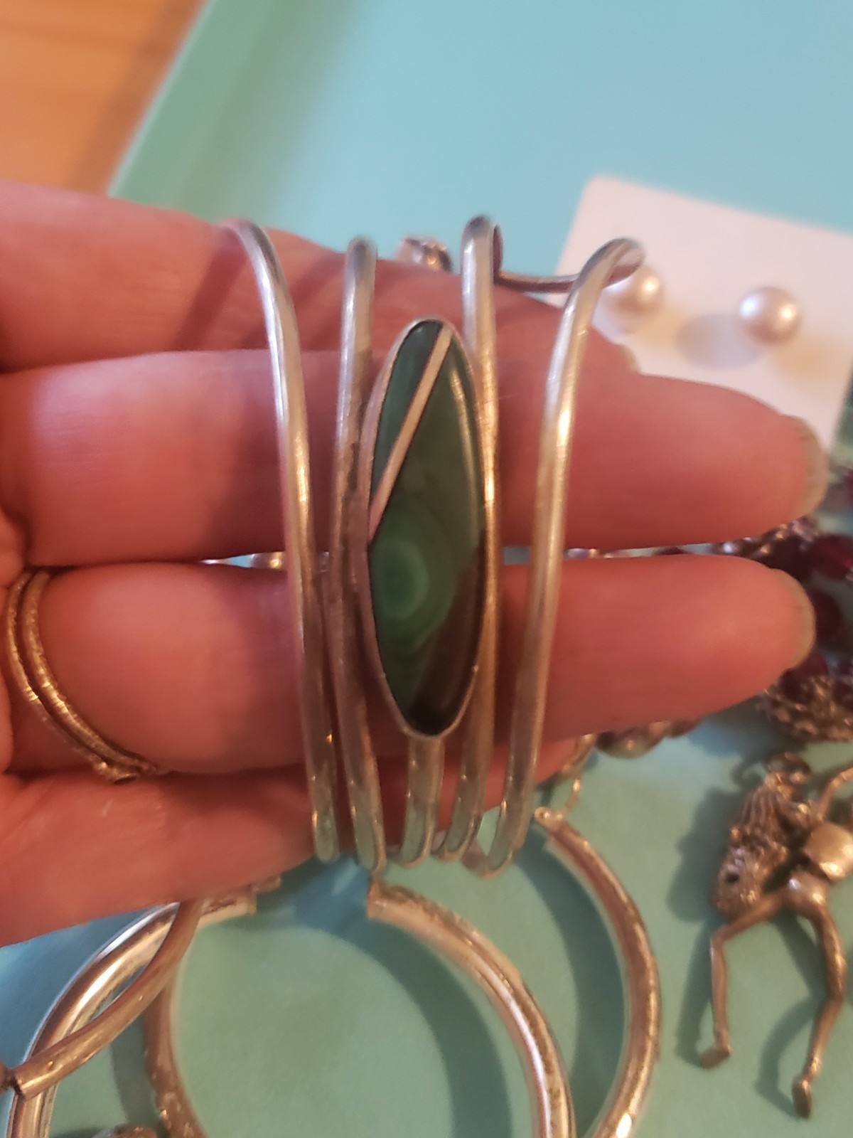Sterling Silver Jewelry Lot Vintage Native American Collection Read Description
