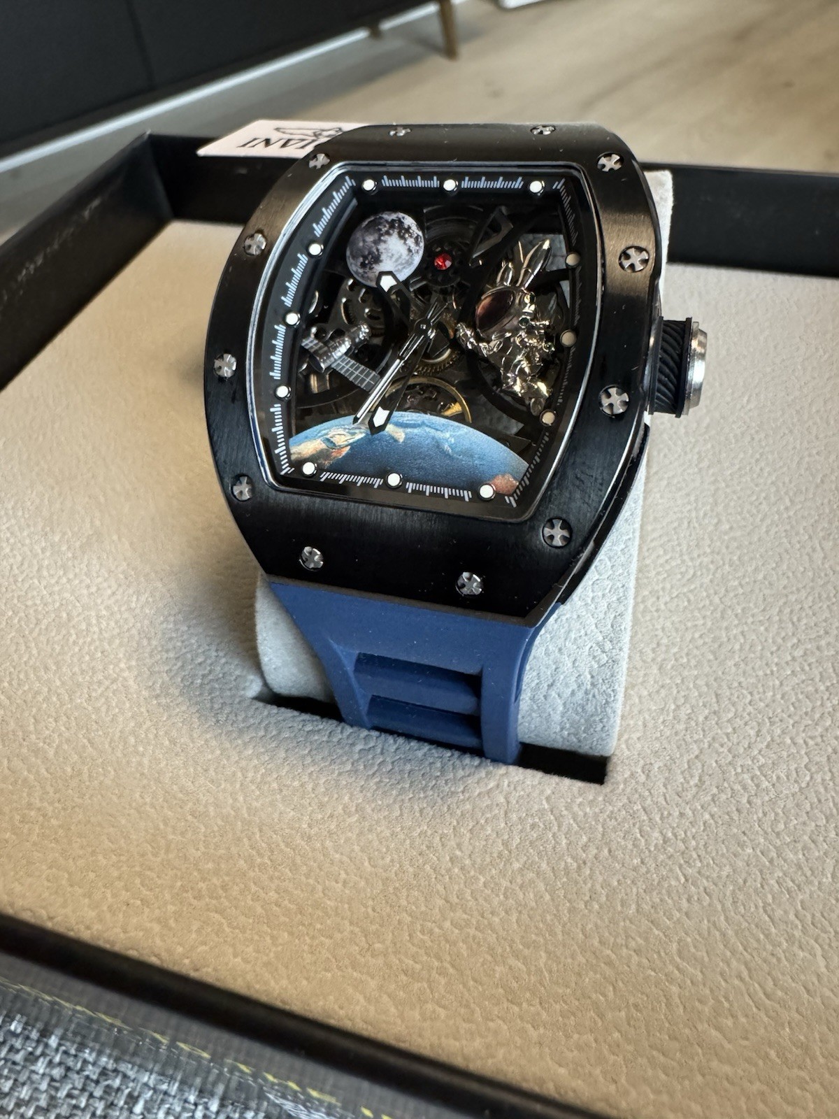Invicta S1 Rally Interstellar Mens Automatic Watch Blue/Black (49009)