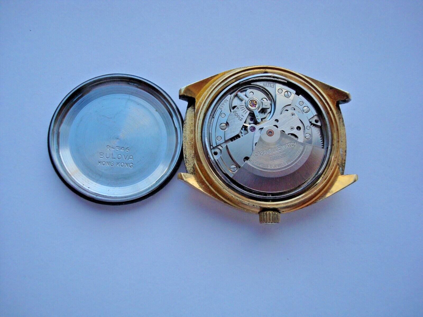 Bulova Caravelle Men’s Automatic Watch Set-O-Matic 17j. Date Quick Set New Band