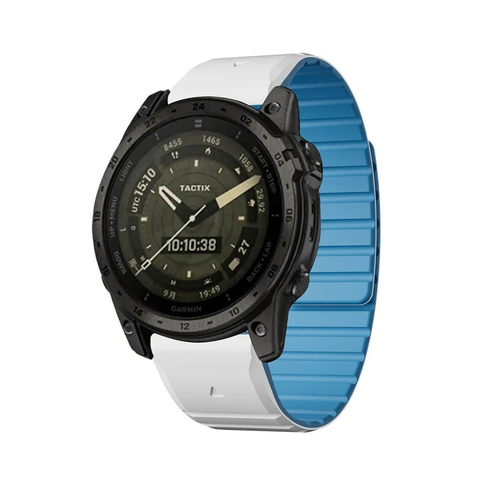 Silicone Watch Strap Flexible Waterproof Durable Band for Garmin Fenix7X/6/5