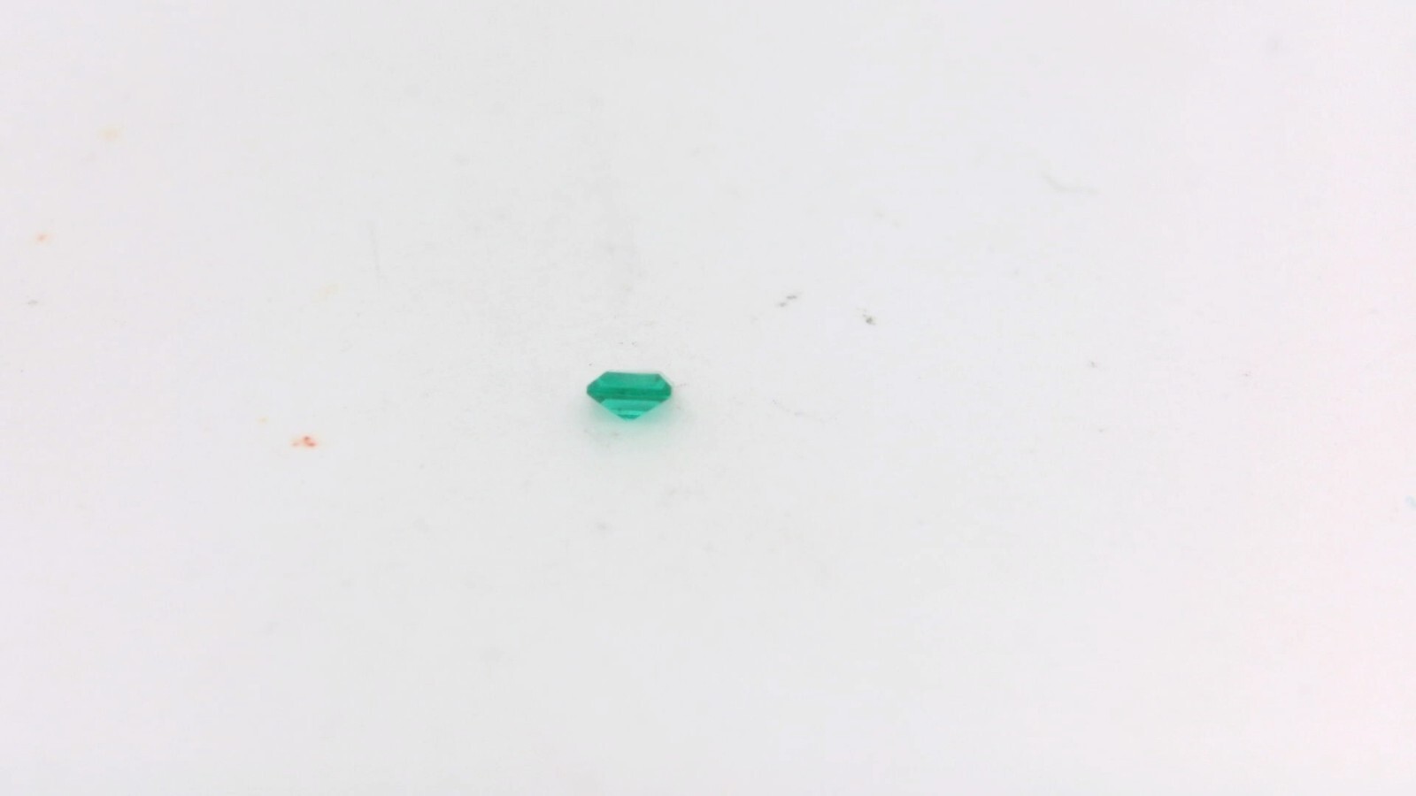 .09ct Loose Princess Cut Lab Created Emerald Gemstone 2.5 x 2.5mm