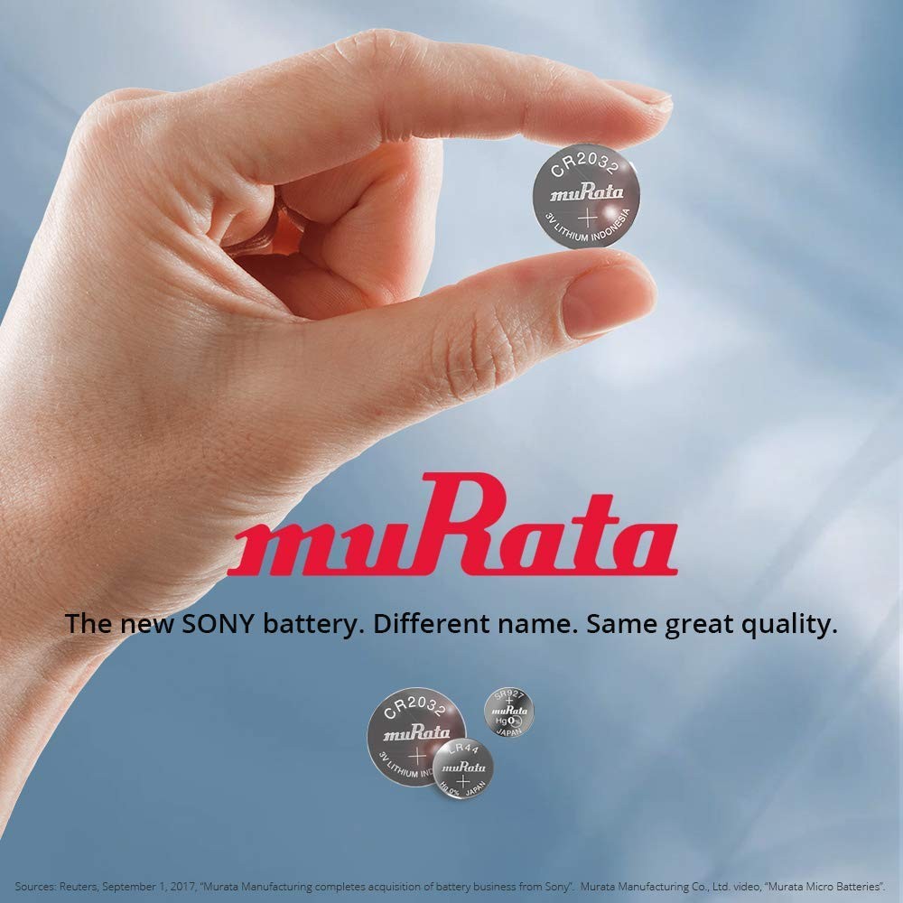 Murata 371 Battery SR920SW 1.55V Silver Oxide Watch Button Cell 100 Batteries