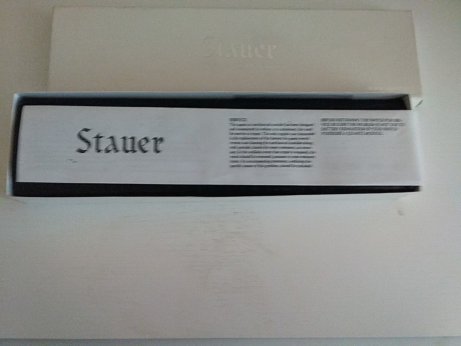 Stauer 1930 Dashtronic Automatic 21 Jewels Stainless Steel Watch Leather Strap