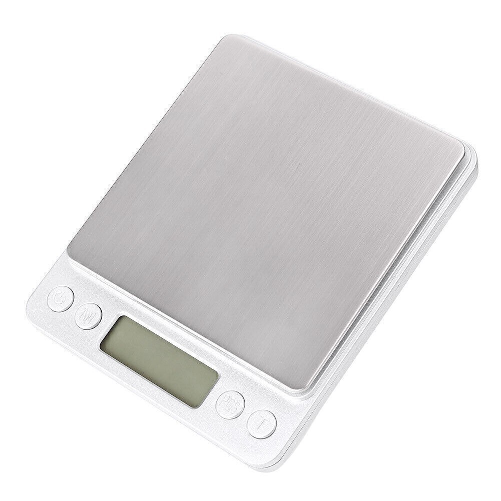 Electronic Balance Digital Pocket Scale Jewelry Weight w/ 2pc tray3000g x 0.01g