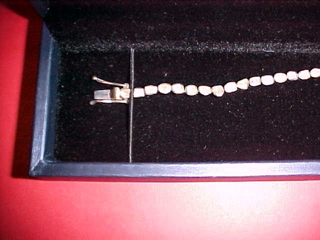 Polki 2 Carat Diamond Tennis Bracelet 7.25 Inch Bezel setting