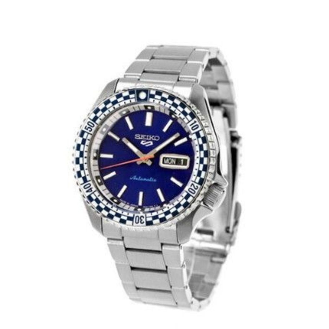 Vintage SEIKO 5 Sports Rally Diver 6119 7170 Automatic Day Date Mens Wristwatch