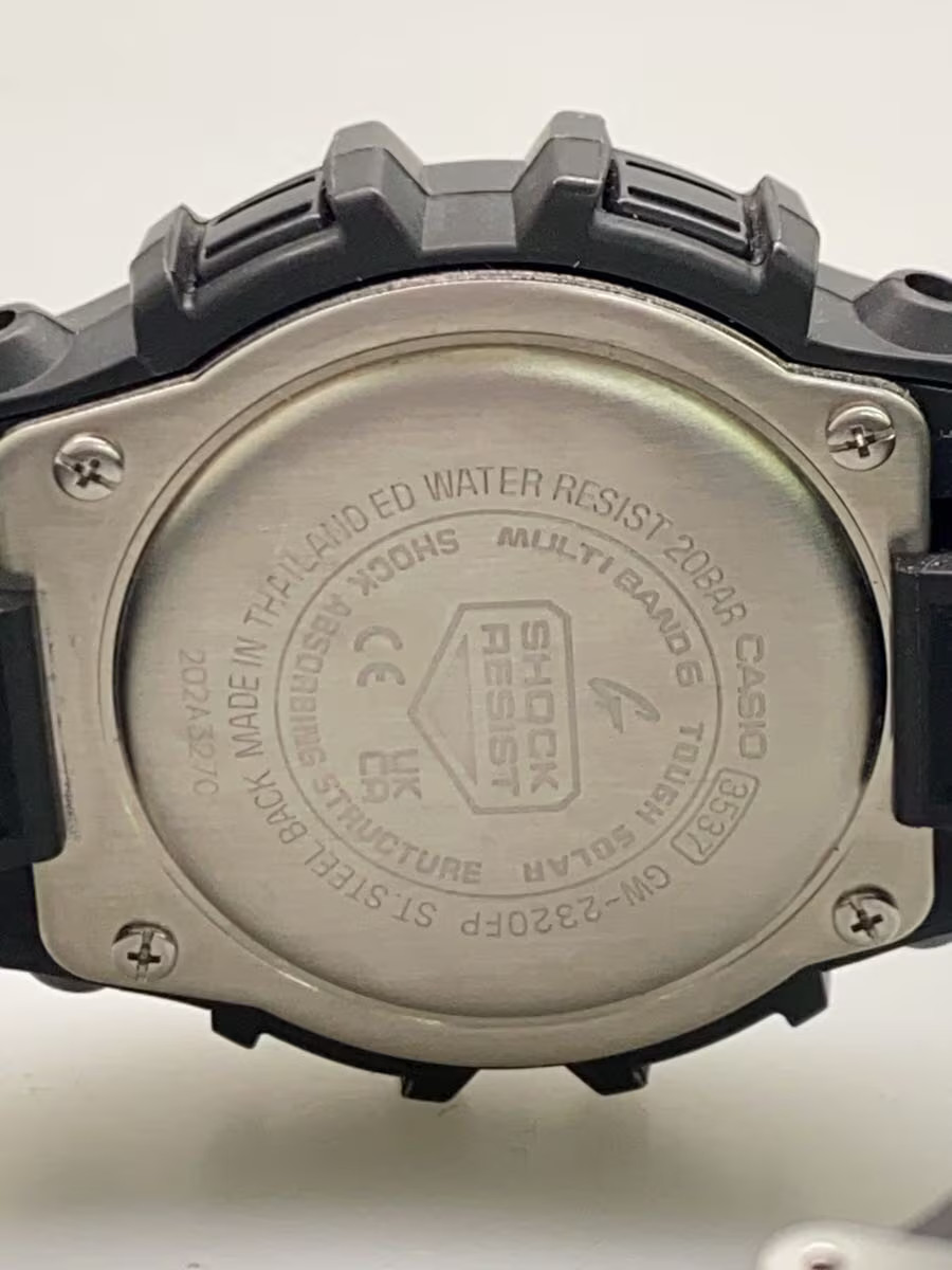 CASIO Solar Watch G SHOCK Digital Rubber BLK GW 2320FP 1A4JR