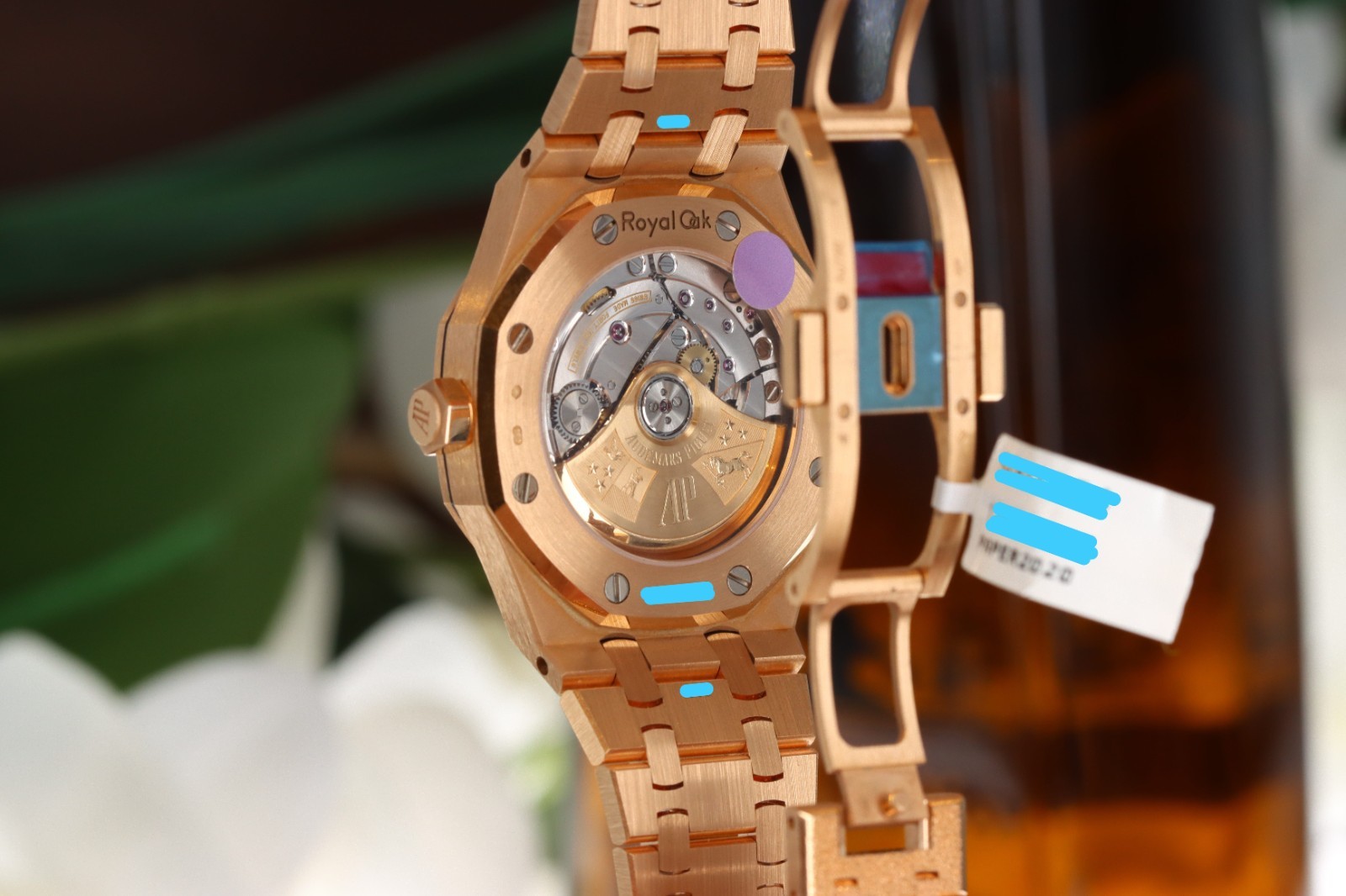 Audemars Piguet Royal Oak 37mm Automatic Frosted Pink Gold 15454OR.GG.1259OR.03
