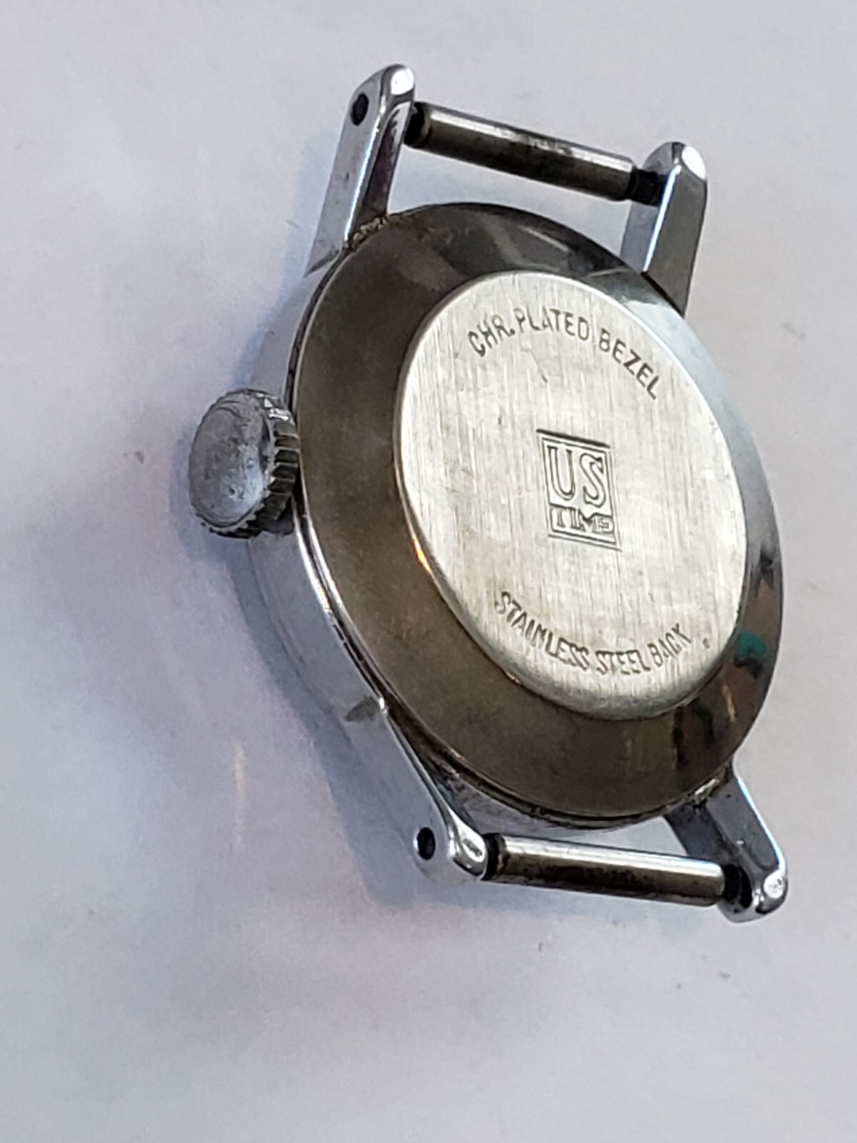 Vintage Ingersoll US Time Disney Mickey Mouse Wind-up Watch 1960’s For Parts