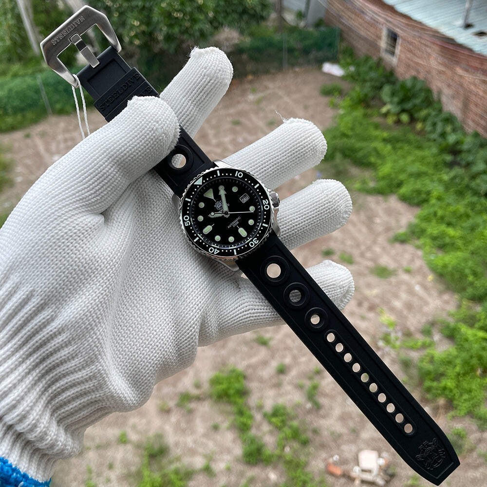 STEELDIVE SD1973 — Ceramic Bezel Insert Sapphire 200mm 41.2mm NH35 Dive Watch