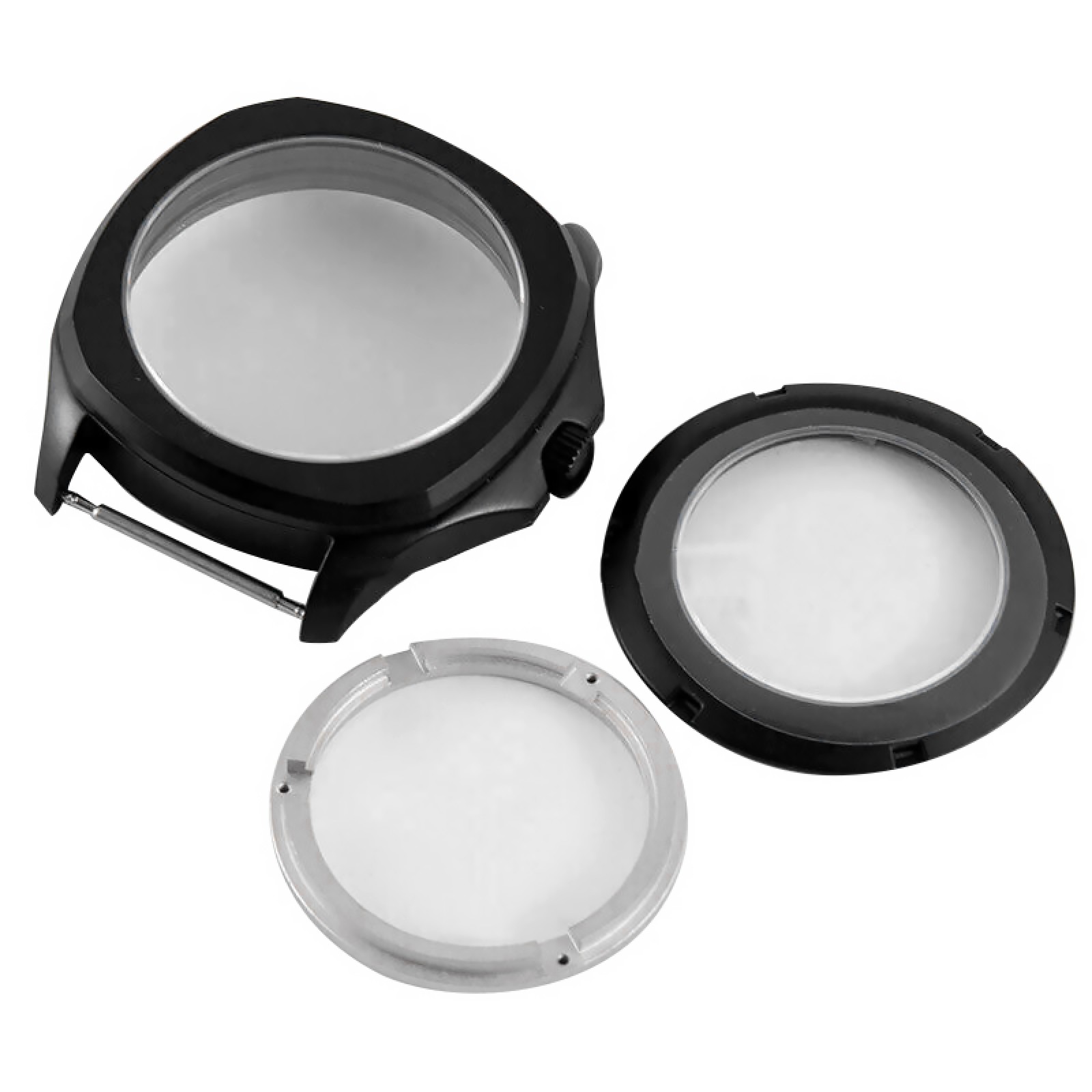 40mm Stainless Steel Watch case for ETA 2824 2836 DG2813 Miyota 82 Movements A