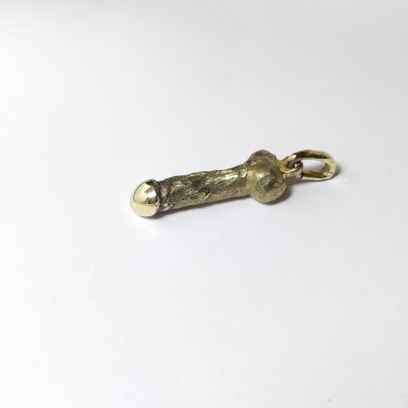 Phallus Pendant Ancient Erotic Jewelry Handmade Men Birthday Gift Idea