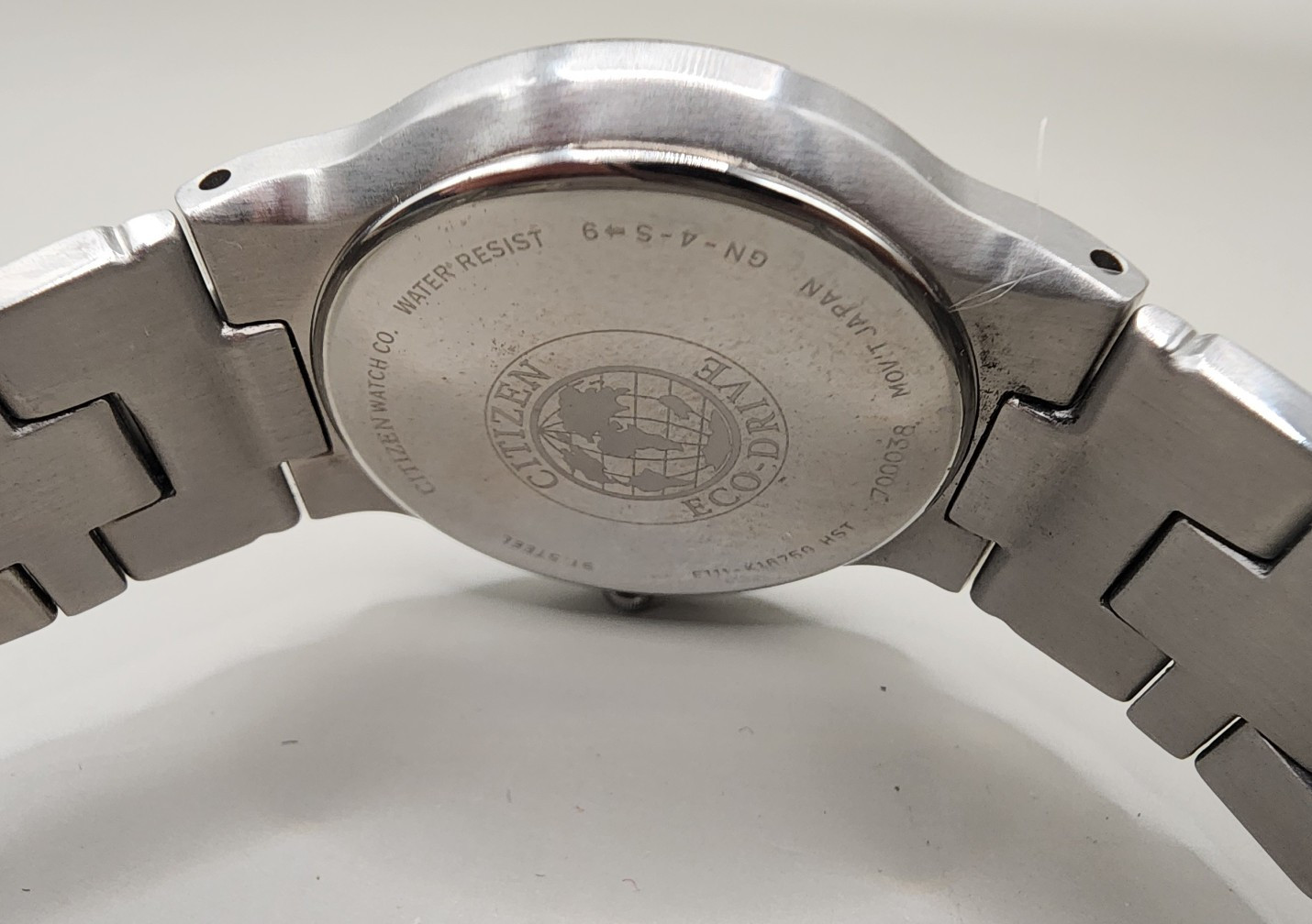 Citizen Eco-Drive Men’s Watch E111-K16750 Grey Dial Stainless Steel 38mm