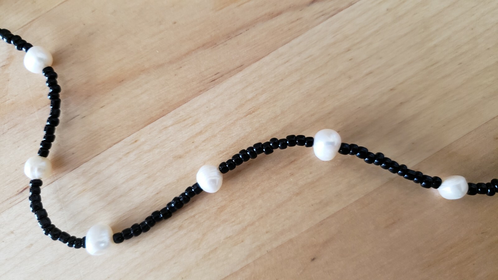 Genuine PEARL Necklace , 19″ , HAND CRAFTED in USA