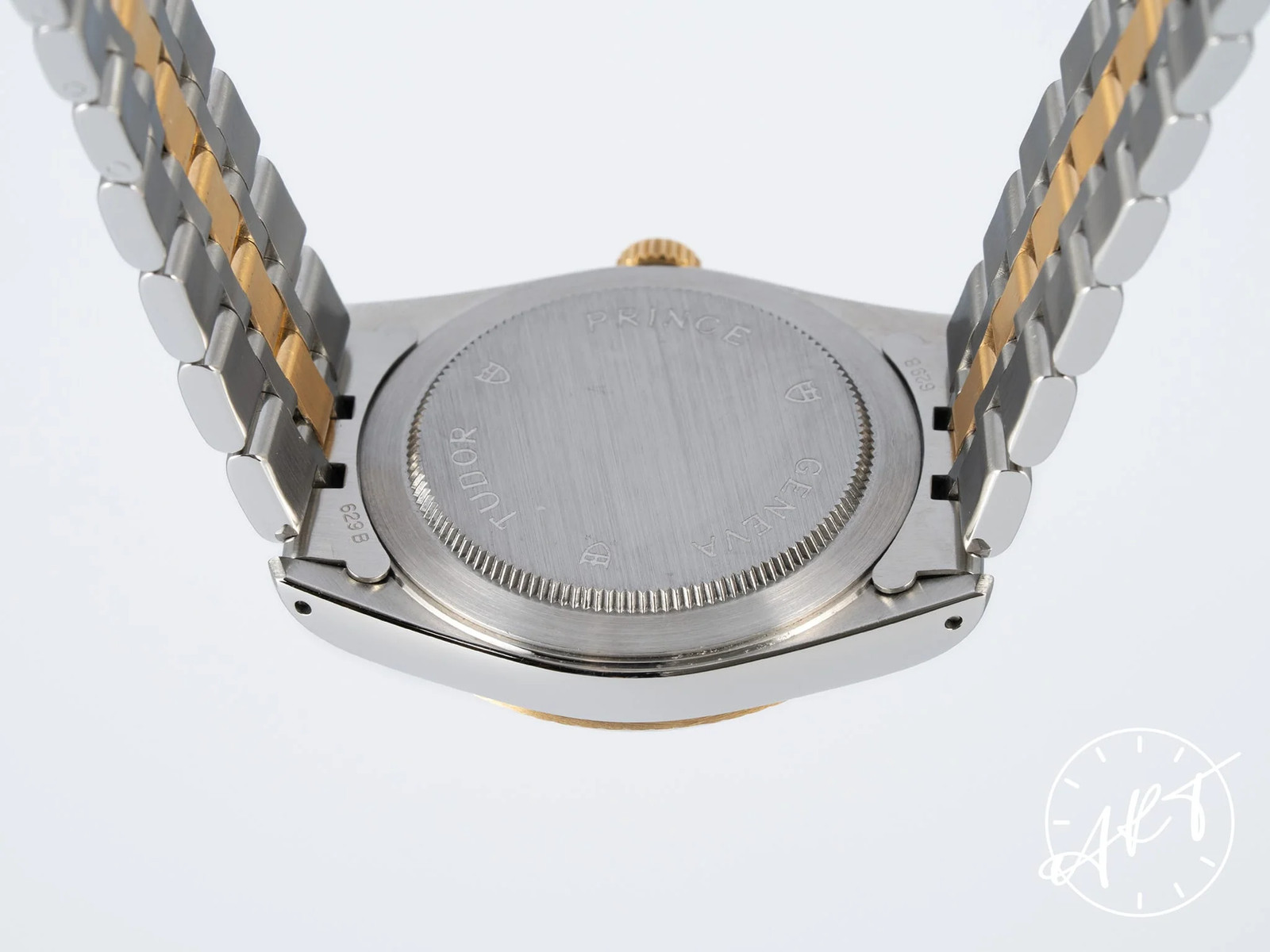 Tudor Prince Date Gold Diamond Dial Two-Tone 18K & SS 34mm Automatic Watch 74033