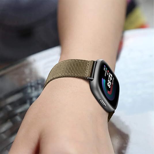 Soft Nylon Sport Replacement Strap Wrist Bands For Fitbit Versa 3 / Fitbit Sense