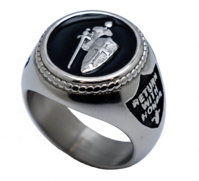 Religious Armor of God Men’s Ring Stainless Steel 183
