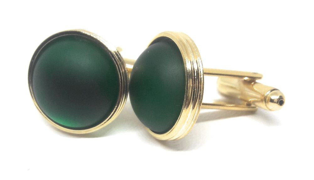 ACRYLIC CABOCHON CUFFLINKS