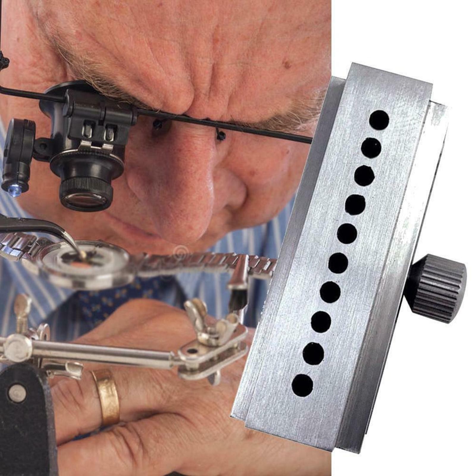 Steel Tightening Watch Minutes Wheel Retractor Reaming Gearwheel Watchmaker Tool