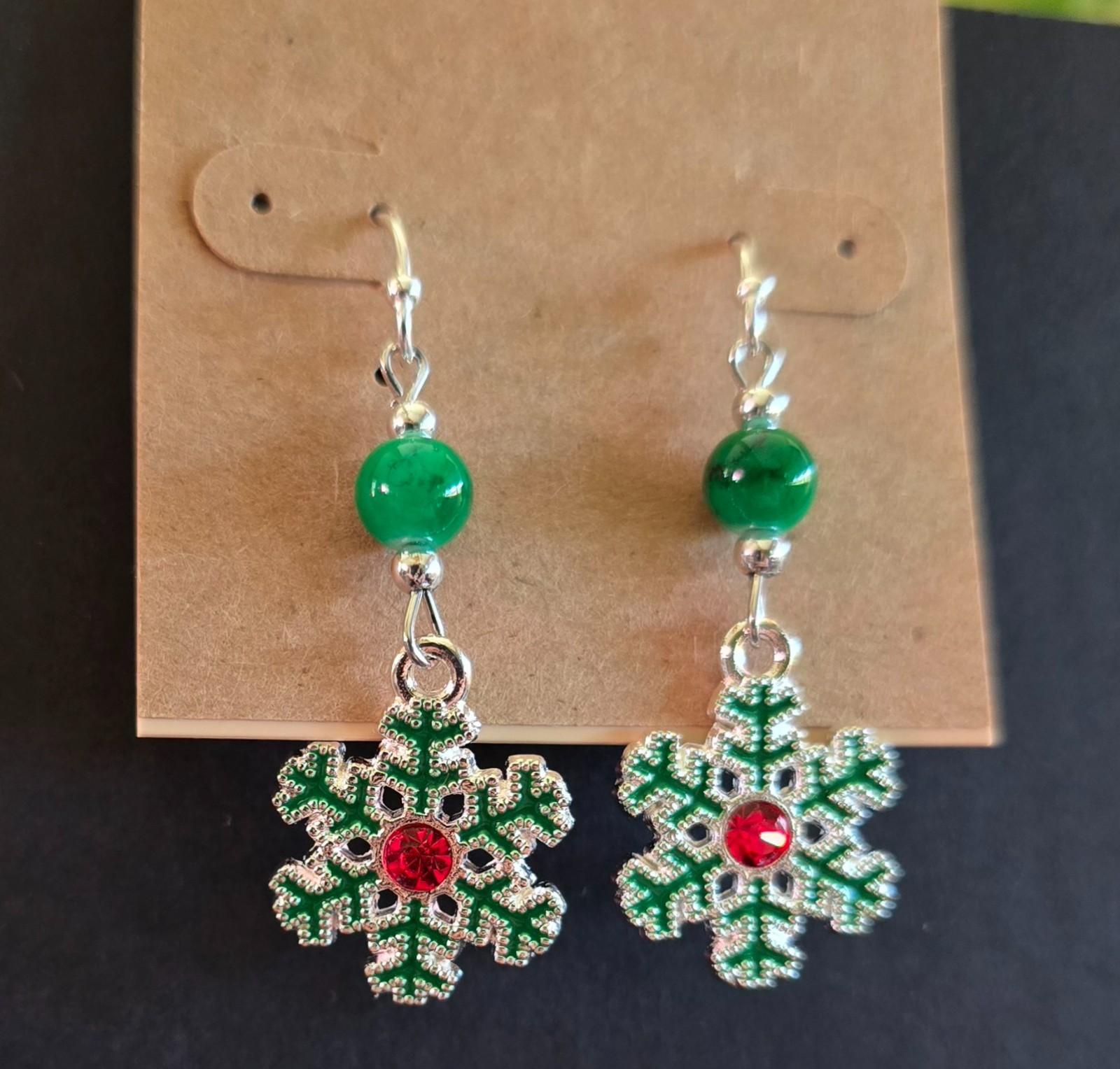 Christmas In July Charm Earrings 925 Sterling Silver Wires You Choose 5 Styles