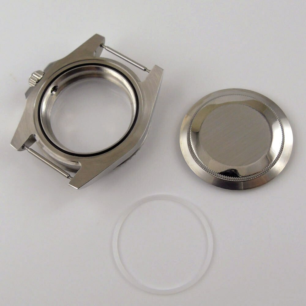 Sapphire Watch Case For NH35 ETA2824 PT5000 DG2813 Miyota8215 40mm Jubilee Strap