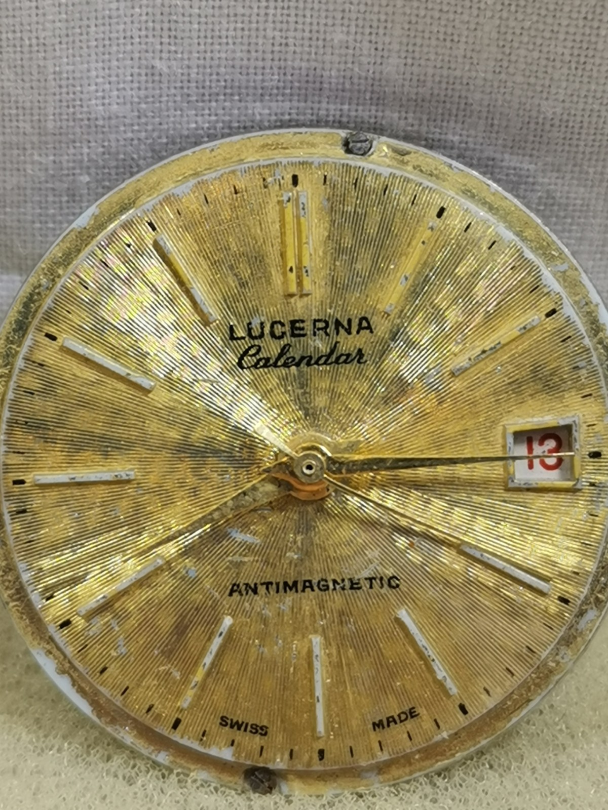 Baumgartner 866 15J Cal. BG 866 Swiss Wristwatch Movement Repair/Parts