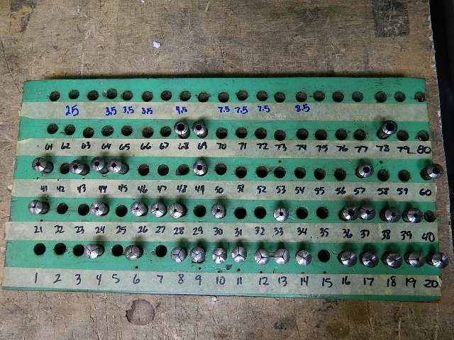 LEVIN Lathe 10MM Collets NUMBERED Select 1 – PIECE PER LOT ADD TO offer details