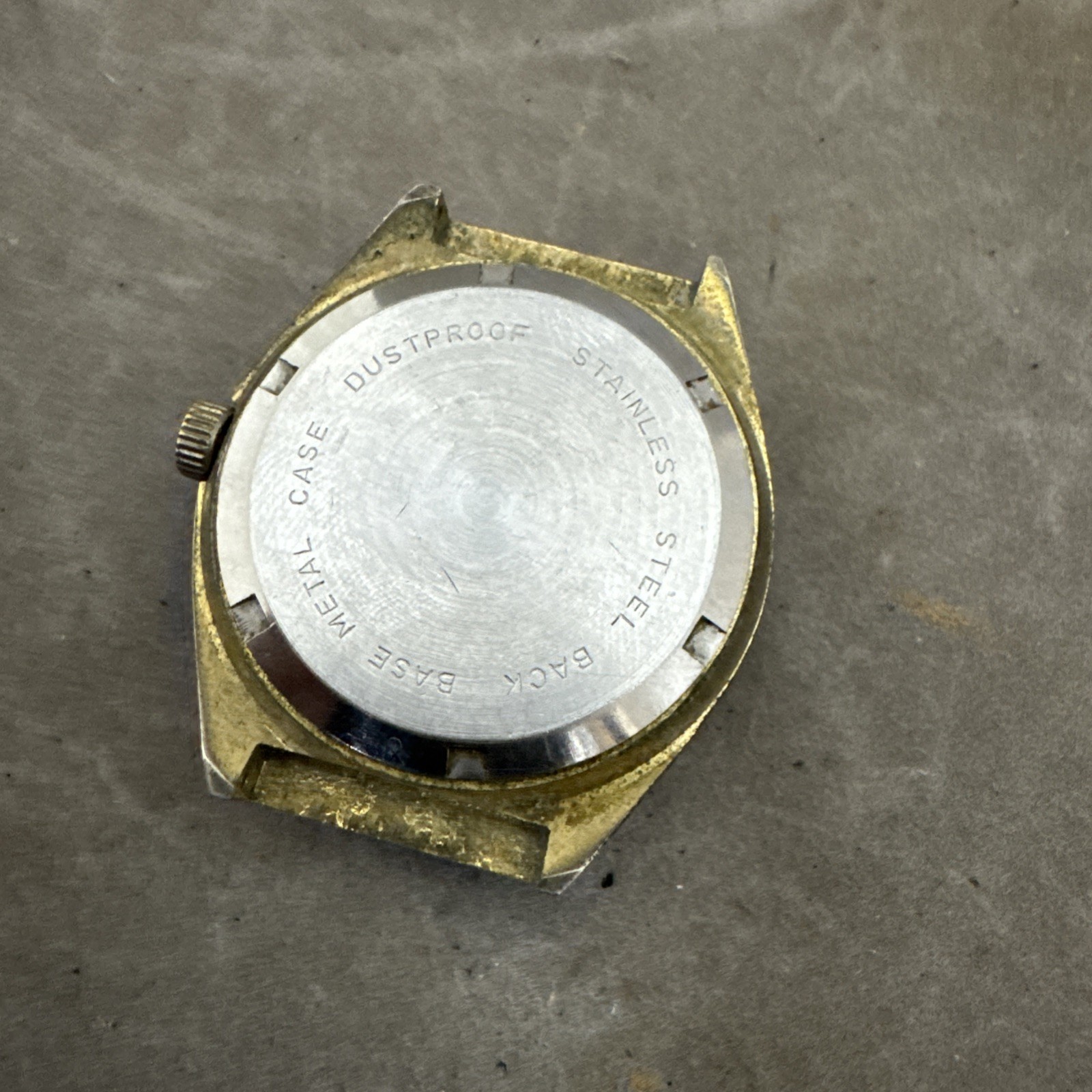 Vintage Bolivia Electra 360 Lifetime Mainspring Working Day Date Design Inset