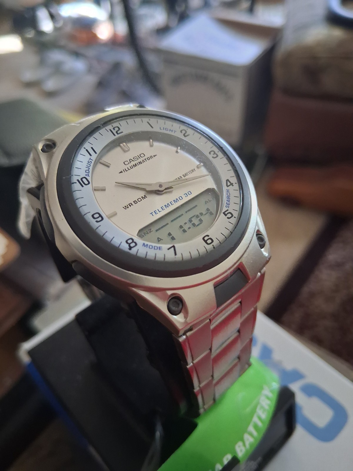 CASIO ANALOG DIGITAL AW80D BRAND NEW WITH BOX 10 YEARS BATTERY