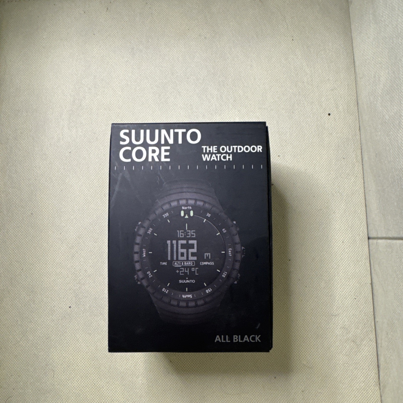 SUUNTO 7 Outdoor Watch Black Digital Display Altimeter Barometer Compass