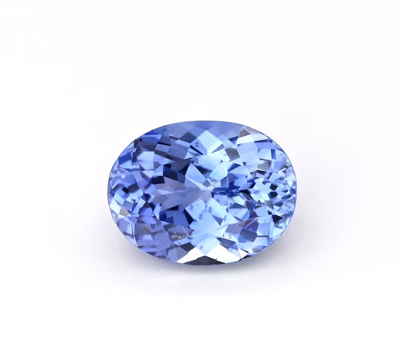 Cornflower Blue Sapphire 9-10 Ct Natural Flawless Oval Loose Gemstone Certified