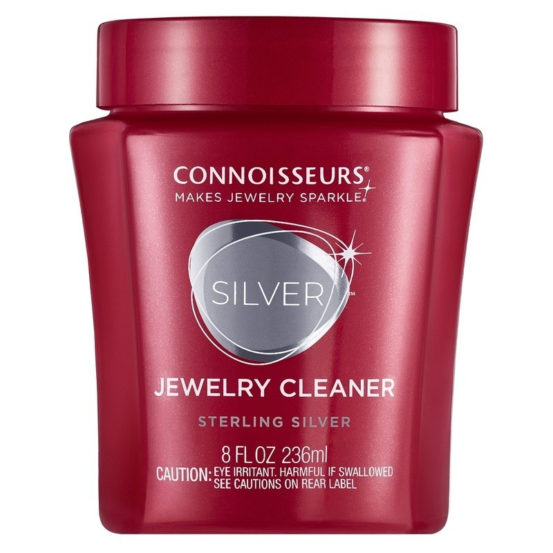 Silver Jewelry Cleaner Liquid Dip Tarnish Remover Fast Easy No Mess Tray New