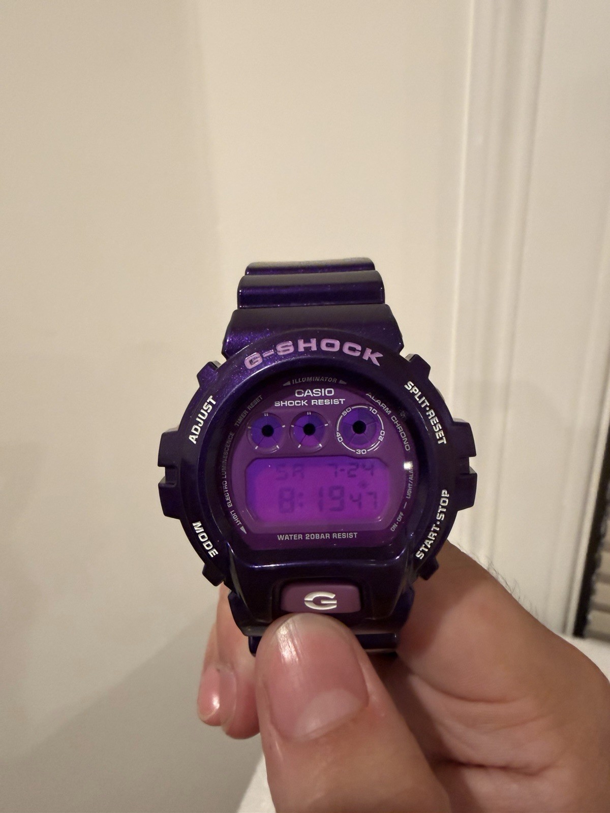 CASIO G-SHOCK DW-6900CC is part of the Crazy Colors (CC) WITH REPLACEMENT BOX