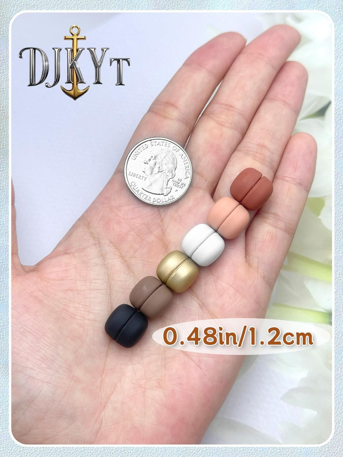 12 Pcs Hijab Magnets Strong Hijab Pins for Women, Multi-Use Pinless Magnetic Pin