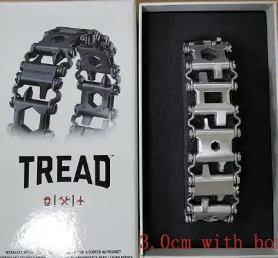Leather Multi Tool Bracelet Wild Outdoor Equipment Survival Bracelet Straps