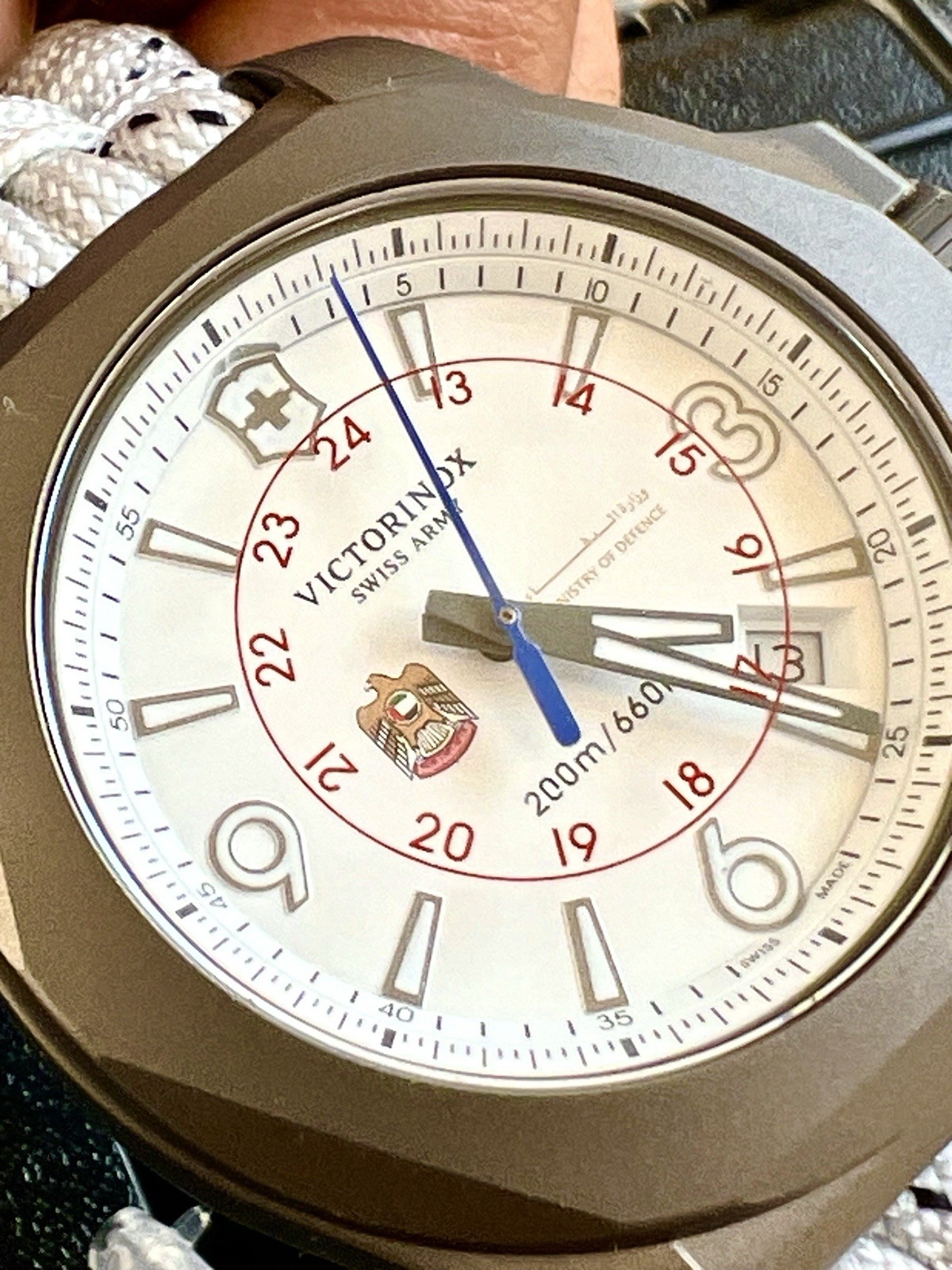 BRAND NEW! Victorinox INOX Titanium Sky High Limited Ed-EXTREMELY RARE UAE Dial!