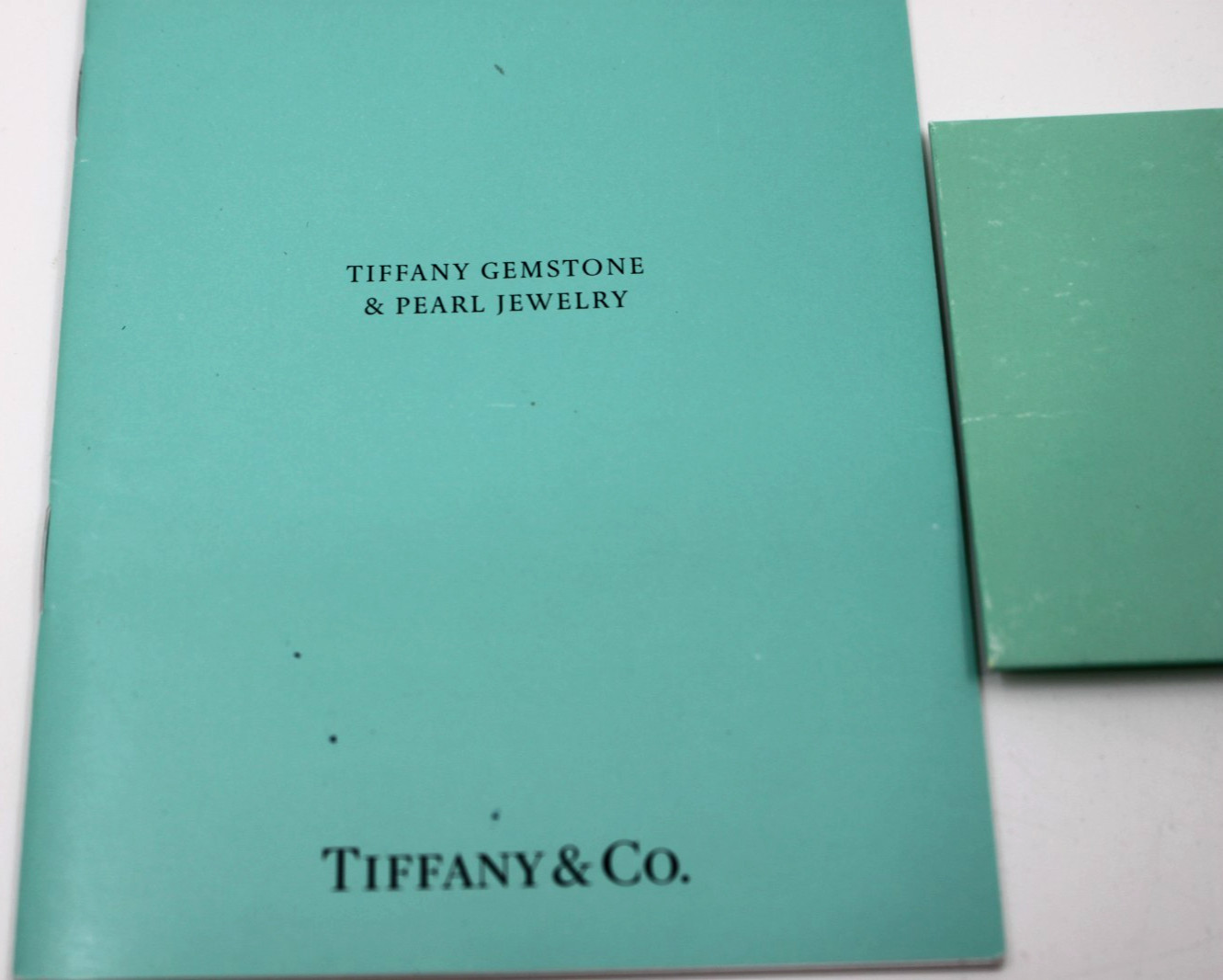 Tiffany & Co. Gemstone & Pearl Jewelry Care Booklet & Silver Polishing Cloth